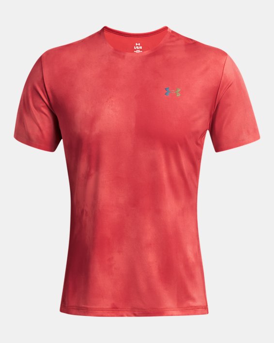 Męska koszulka z krótkimi rękawami UA Vanish Elite Vent Printed, Red, pdpMainDesktop image number 4